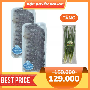 Tôm sú lột 150g (2 vỉ)