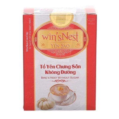 Tổ yến chưng sẵn không đường 20% Win'snest hũ 70ml