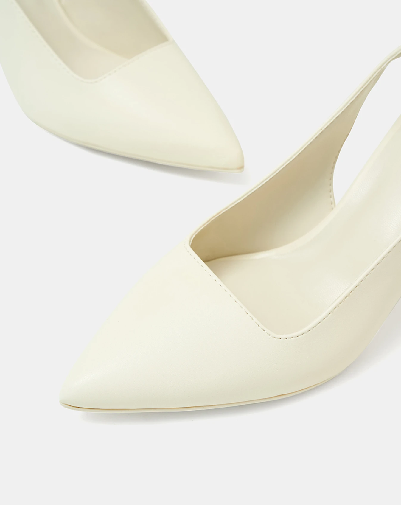 Giày Cao Gót Cao Gót Slingback Mũi Nhọn Gót Thanh - Image 5