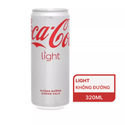 Nước ngọt Light CocaCola 320ml (1 lon)
