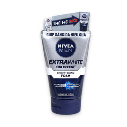 Sữa rửa mặt dưỡng sáng da Nivea Men tuýp 100g