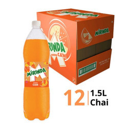 Thùng nước ngọt cam Mirinda 1.5l (12 Chai)