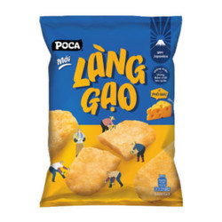 Bánh gạo làng gạo vị phô mai Poca gói 108g (1 Gói)