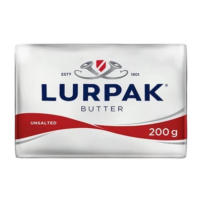 Bơ lạt khối Lurpak gói 300g