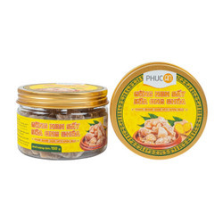 Gừng non sấy sữa ong chúa Phúc An hũ 150g (1 Hũ)