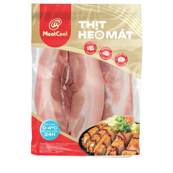 Thịt vai heo Meatcool túi 900g