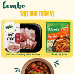 Combo thịt kho tròn vị