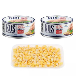 Combo 2 Hộp Cá Ngừ Ngâm Dầu Seaspimex 185g & Bắp Mỹ Tách Hạt 200g