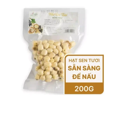 Hạt sen tươi An Lạc gói 200g