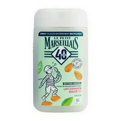 Sữa tắm hữu cơ hạnh nhân Le Petit Marseiliais chai 250ml