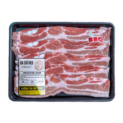 Ba chỉ heo Nga BBQ Freshfoco khay 300g (1 Khay)