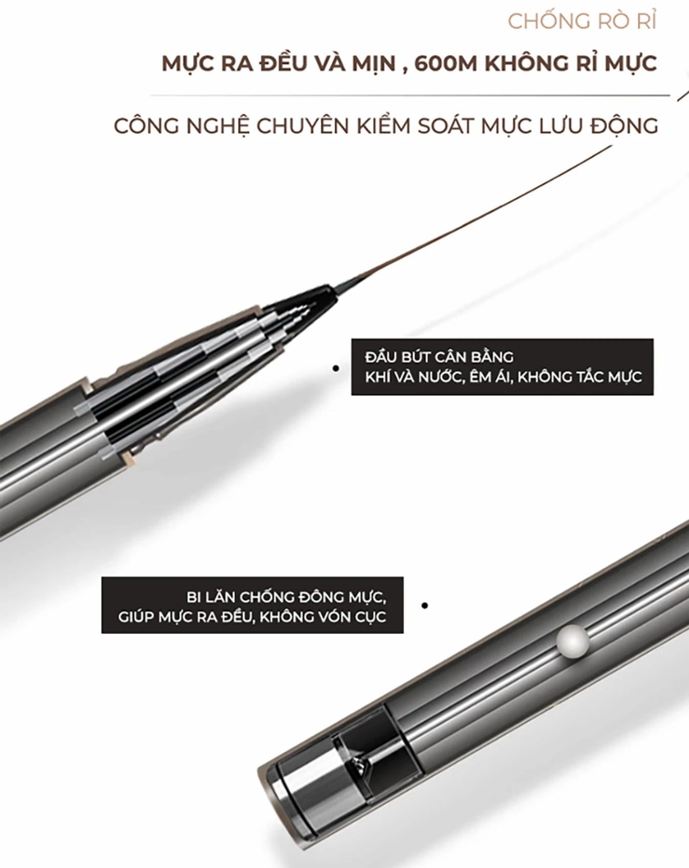 Bút Kẻ Mắt Judydoll Slim Liquid Eyeliner - Image 4