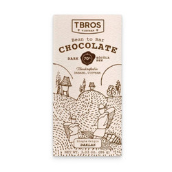 Socola đen 70% Dalak Tbros thanh 30g