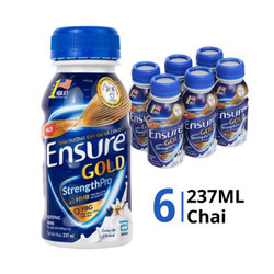 Lốc sữa nước Ensure Gold Armour chai 237ml (6 Chai)