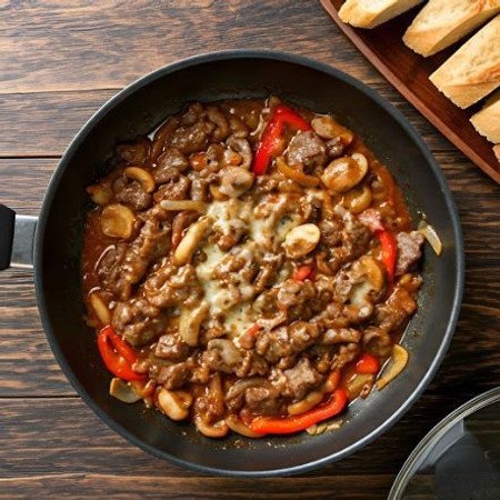 Bò sốt phô mai béo ngậy không thể cưỡng lại