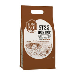 Gạo ST25 hỗn hợp Hương Nội túi 5kg (1 Túi)