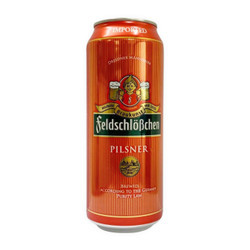 Bia Pilsner 4.9% Feldschlobchen lon 500ml (1 Lon)
