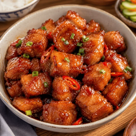 Cách làm thịt nạc rim mặn ngọt thơm ngon