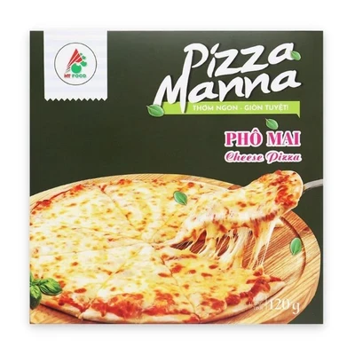 Pizza phô mai Manna hộp 120g