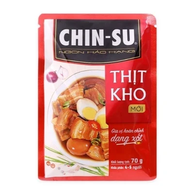Xốt nêm sẵn tiện lợi gà chiên nước mắm Chinsu gói 70g