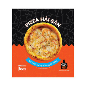 Pizza hảI sản KINGxBON 220g (1 Cái)