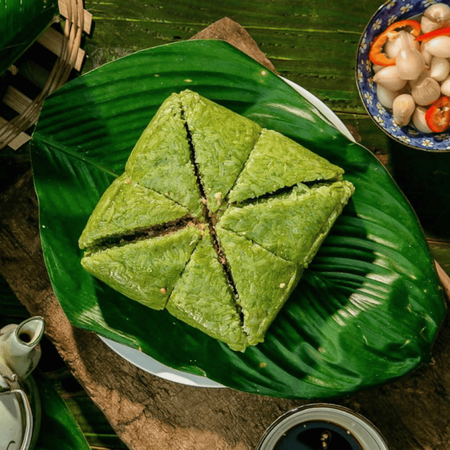 Đón tết với cách gói bánh chưng đơn giản, dễ làm