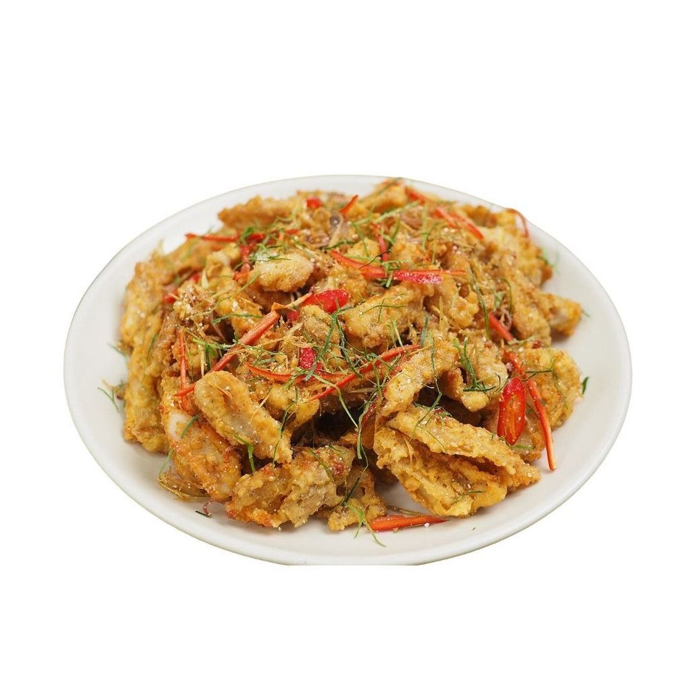 Gà rang muối giòn rụm