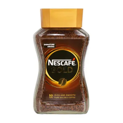 Cà phê Gold hòa tan nguyên chất Nestle hộp 100g