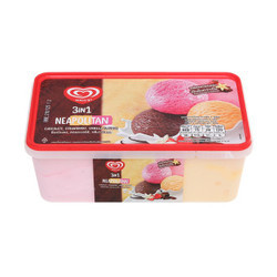 Kem hộp 3in1 Neopolitan Wall'S hộp 430g