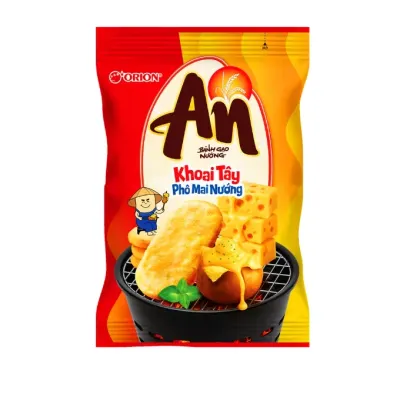 Bánh gạo An vị khoai tây phô mai Orion gói 103.6g