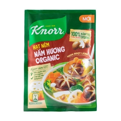 Hạt nêm nấm hương organic Knorr gói 800g