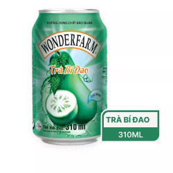 Trà bí đao Wonderfarm 310ml (1 Lon)