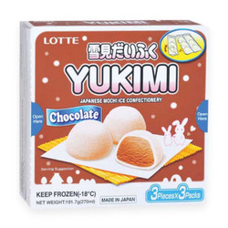 Kem Yukimi Daifuku socola Lotte gói 270ml (1 hộp)