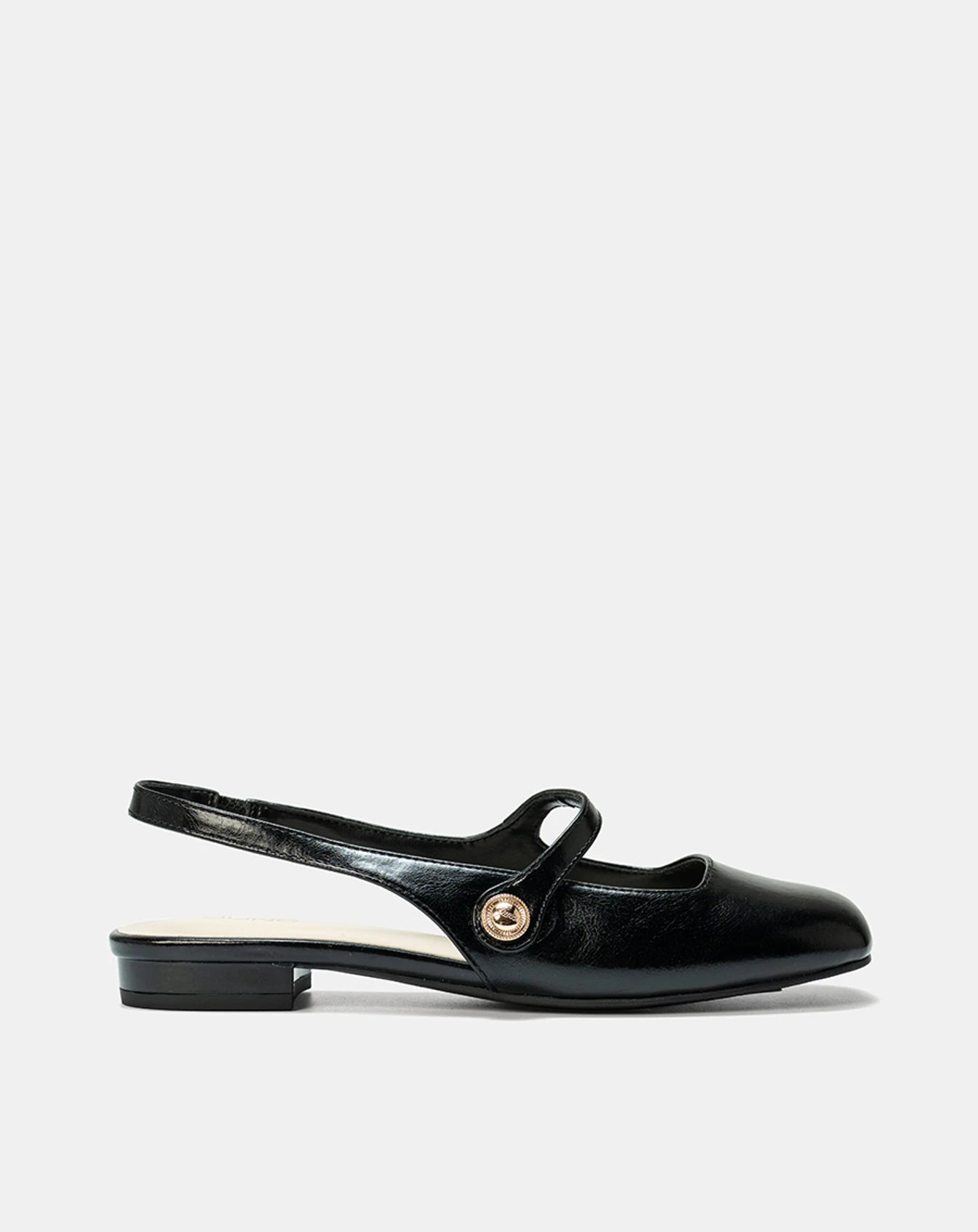Giày Búp Bê Slingback Mũi Tròn - Image 1