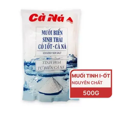 Muối i-ốt Cà Ná gói 500g