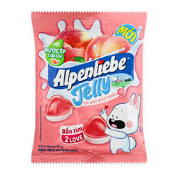 Kẹo dẻo tim đào ngọt ngào Alpenliebe gói 91g (1 Gói)