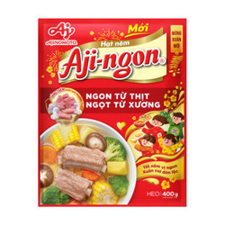 Hạt nêm Aji Ngon heo Ajinomoto gói 400g (1 gói)