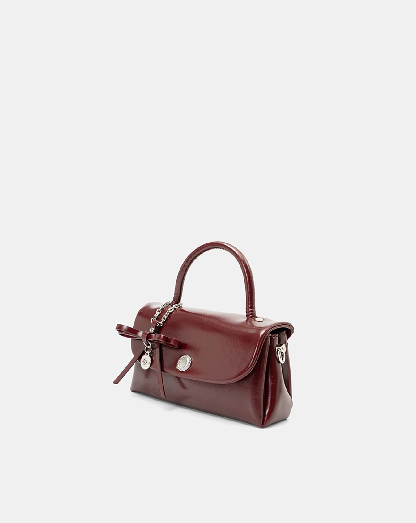 Túi Xách Nhỏ Nữ Juno Top Handle Phối Charm Nơ TXN1048 - Image 6