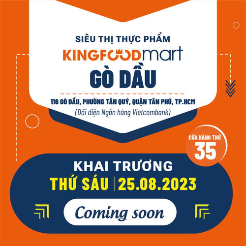 Tưng Bừng Khai Trương Kingfoodmart Gò Dầu