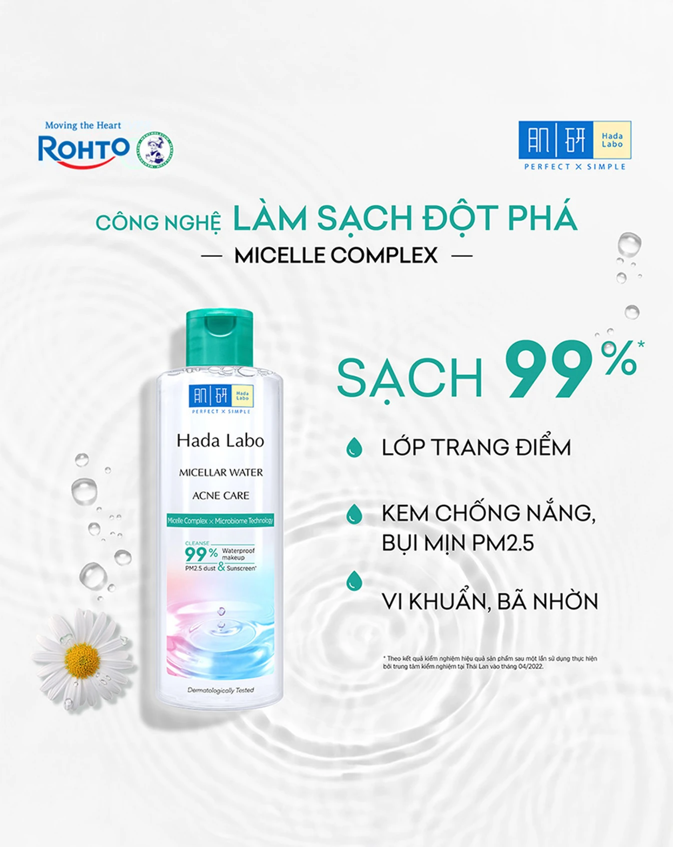 Nước Tẩy Trang Hada Labo Sạch Sâu Cho Da Mụn, Nhạy Cảm 240ml - Image 2