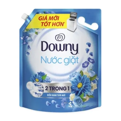 Nước giặt biển xanh tươi mát Downy túi 2.65kg