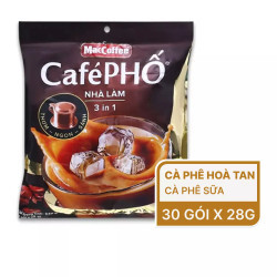 Cà phê sữa nhà làm Cà Phê Phố túi 30 gói x 28g