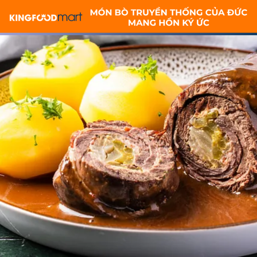 Bò cuộn kiểu Đức (Roulade): Ký ức người Đức về món bò hầm của mẹ