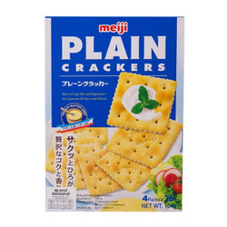 Bánh Plain Cracker Meiji hộp 104g (1 Hộp)