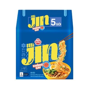 Lốc mì Jin không cay Otoki gói 120g (5 Gói)