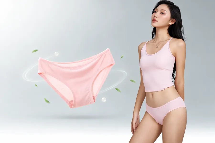 Quần Lót Dáng Brief Lưng Vừa Kết Hợp Vải Bamboo Mềm Mịn