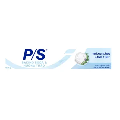 Kem đánh răng P/S Baking Soda hương thảo tuýp 230g