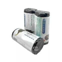 Túi rác Inochi có quai, tự hủy tiện dụng 25L bịch 25 cái (1 cái)