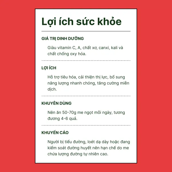 Me ngọt Thái Lan hộp 450g