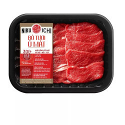 Vai bò thái lát BBQ Chuck Slice BBQ Niku-Ichi khay 200g (1 Khay)